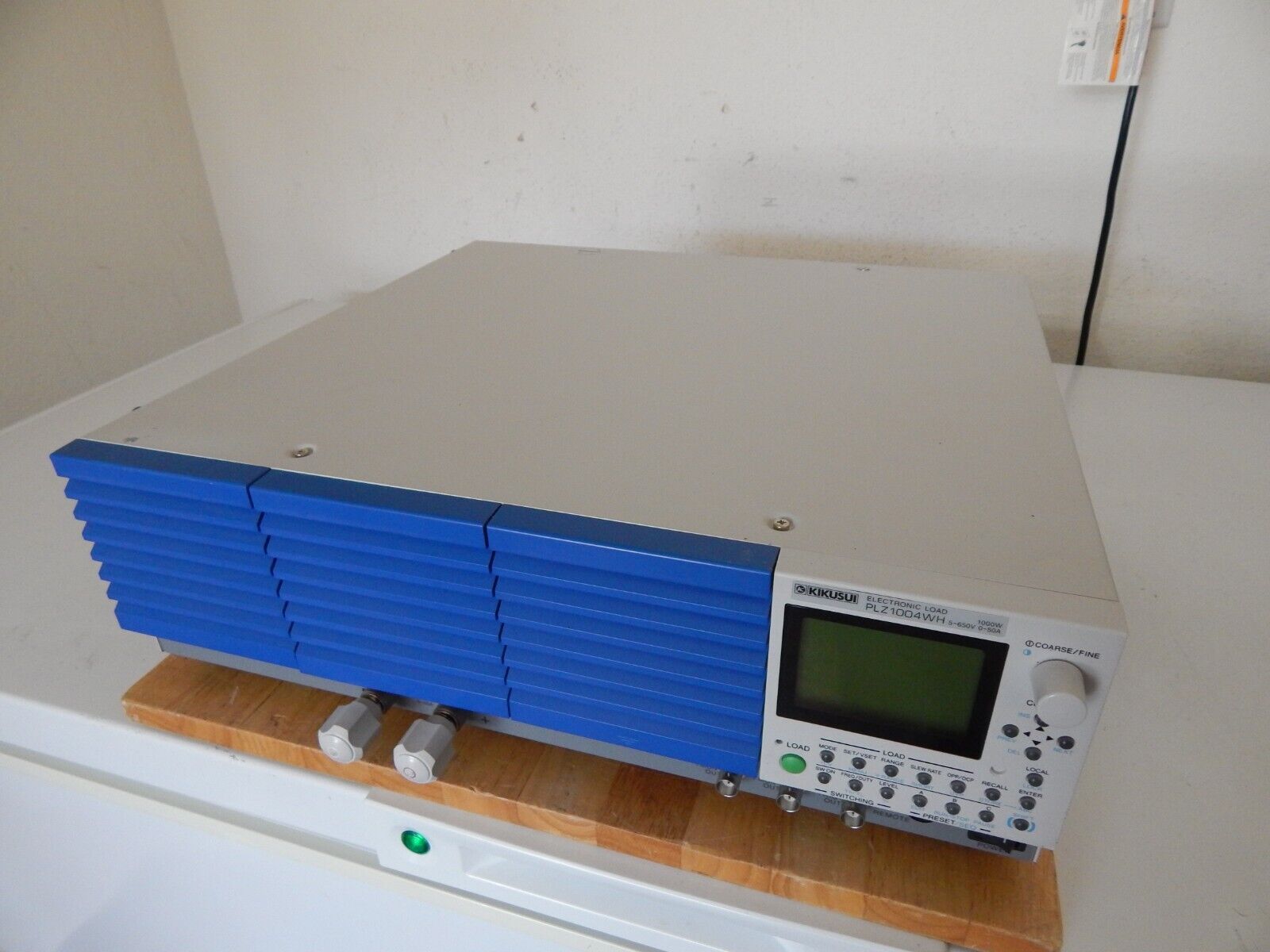 Kikusui PLZ1004WH 5-650V 0-50A 1000W Electronic Load *MINT Condition* Kikusui PLZ1004WH 5-650V 0-50A 1000W Electronic Load *MINT Condition*